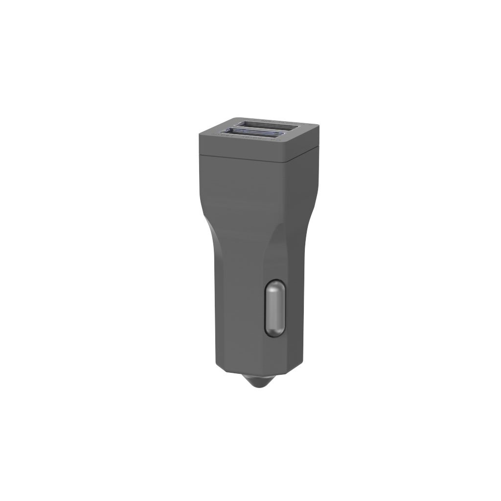 Ładowarka samochodowa CarCharger Illuminated 3,4 A z podświetlanymi gniazdami USB