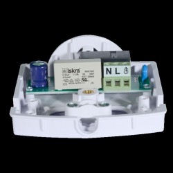 Ścienny czujnik ruchu Elektrobock IR25A Klasik do 8 m / 180° / 2300 W / 16 A, IP54