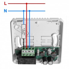 Termostat programowalny Elektrobock PT14-P WiFi przewodowy sterowany przez Wi-Fi
