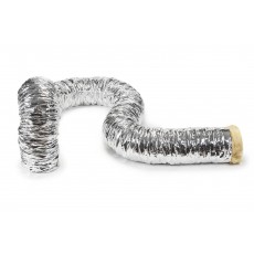 Rura wentylacyjna aluminiowa elastyczna izolowana STERR IAL080_10, długość 10 m, średnica 80 mm