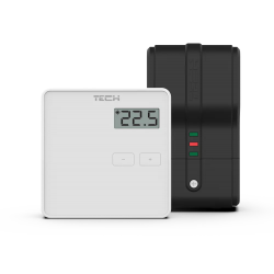 Termostat Tech Sterowniki ST-294 v2 - bezprzewodowy, bez programatora, czarny