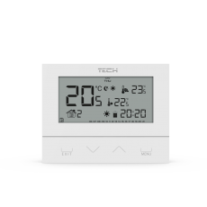 Termostat Tech Sterowniki ST-292 v2 - bezprzewodowy, z programatorem, biały