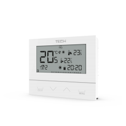 Termostat Tech Sterowniki ST-292 v2 - bezprzewodowy, z programatorem, biały