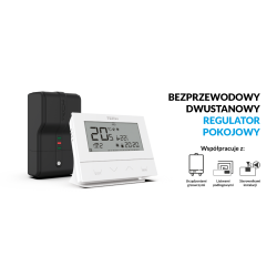 Termostat Tech Sterowniki ST-292 v2 - bezprzewodowy, z programatorem, biały