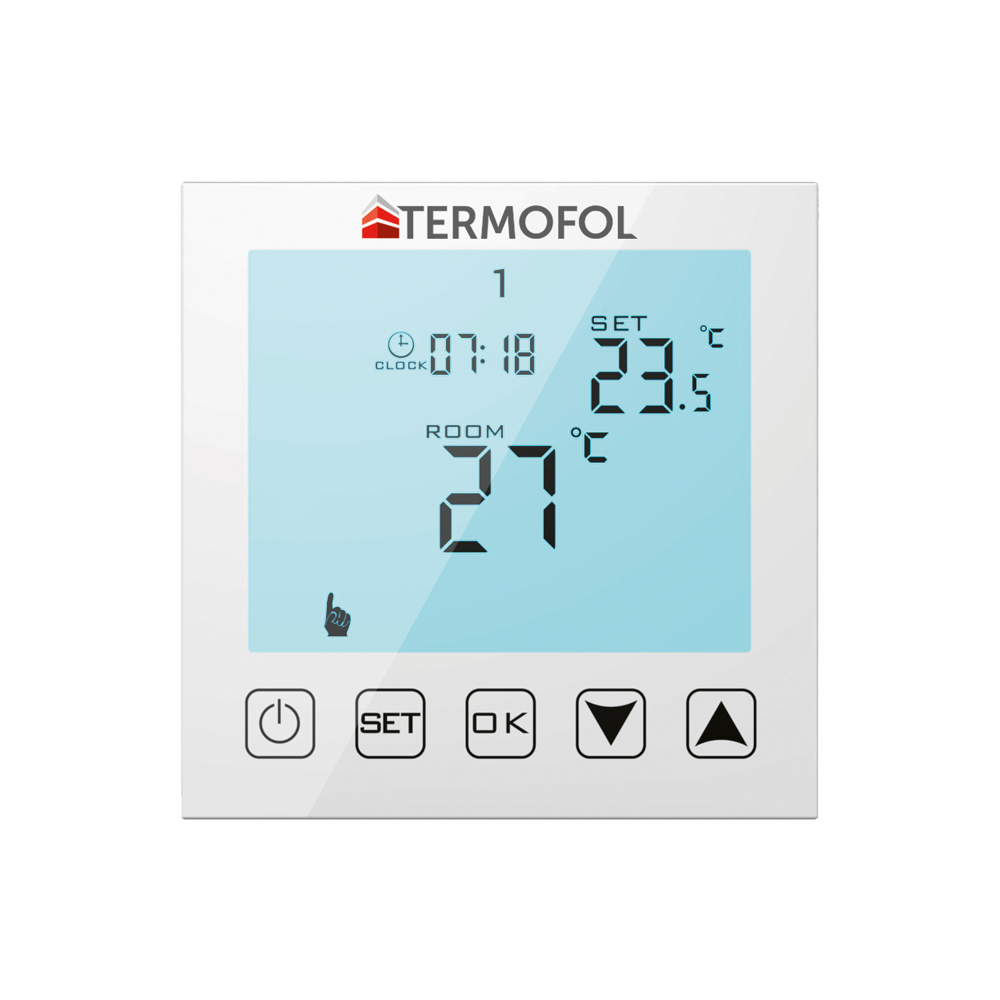 Termoregulator do ogrzewania elektrycznego, ścienny Termofol TF-H1
