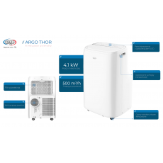 Klimatyzator przenośny Argo Thor - moc 4,1 kW, 15000 BTU/h