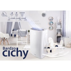 Klimatyzator przenośny Blaupunkt Moby Blue S 0709E - moc 2,6 kW / 2,0 kW, z Wi-Fi