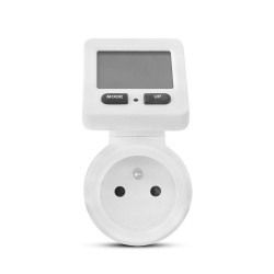 Miernik zużycia energii Elektrobock EMF-2 - gniazdkowy, obrotowy wyświetlacz