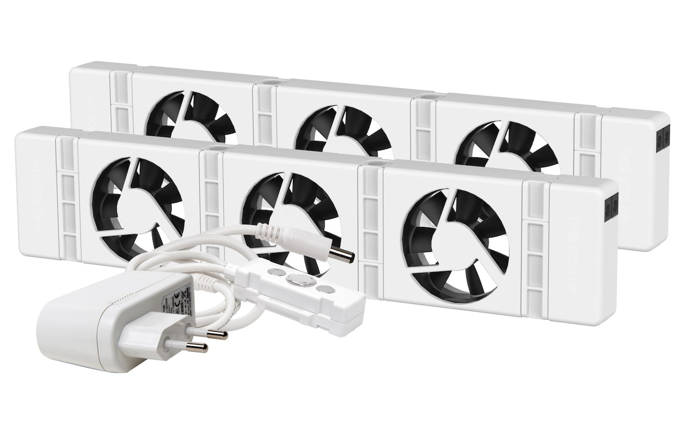 Wentylator do grzejnika SpeedComfort Duo-set - podwójny