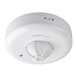 Sufitowy czujnik ruchu Elektrobock IR28B Profi do 12 m / 360° / 3680 W / 16 A
