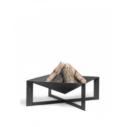 Palenisko ogrodowe z pokrywką CookKing Cuba prostokątne wymiary 70 x 70 cm