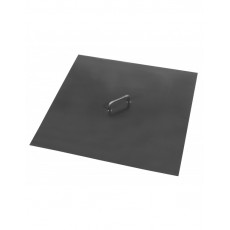 Palenisko ogrodowe z pokrywką CookKing Cuba prostokątne wymiary 70 x 70 cm