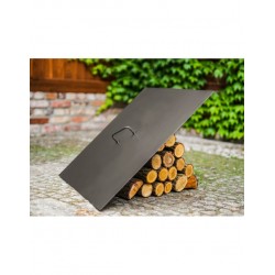 Palenisko ogrodowe z pokrywką CookKing Cuba prostokątne wymiary 70 x 70 cm