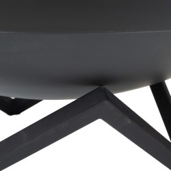 Palenisko ogrodowe Black Frame 70, średnica 70 cm, stal malowana