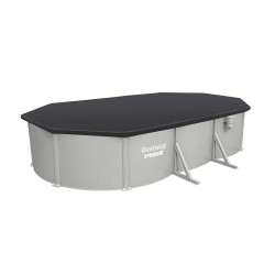 Basen ogrodowy panelowy całoroczny 610x366x122 cm 13w1 Bestawy 56369