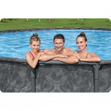 Basen ogrodowy stelażowy 610 x 132 cm 11w1 Bestway 561KE