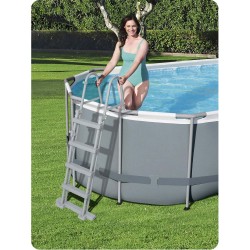 Basen ogrodowy stelażowy 549 x 274 x 122 cm 17w1 Bestway 56710