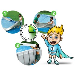 Basen ogrodowy stelażowy 610 x 366 x 122 cm 12w1 Bestway 5611R