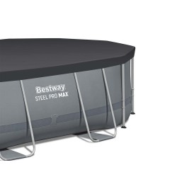 Basen ogrodowy stelażowy 488 x 305 x 107 cm 18w1 Bestway 56448