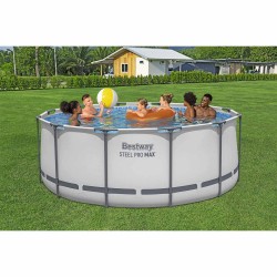 Basen ogrodowy stelażowy 366 x 122 cm zestaw 18w1 Bestway 56420
