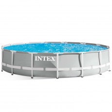 Basen ogrodowy stelażowy 457 x 107 cm zestaw 12w1 INTEX 26724
