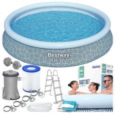 Basen ogrodowy rozporowy 457 x 107 cm 9w1 Bestway 57372