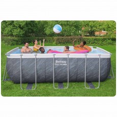 Basen ogrodowy stelażowy 412 x 201 x 122 cm 11w1 Bestway 56722
