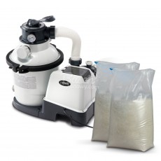 Pompa filtrująca piaskowa 12000 l/h INTEX 26652 + 50 kg piasku filtrującego