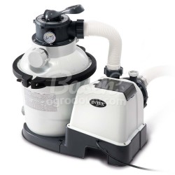 Pompa filtrująca piaskowa 12000 l/h INTEX 26652 + 50 kg piasku filtrującego