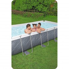 Basen ogrodowy stelażowy 404 x 201 x 100 cm 18w1 Bestway 56721