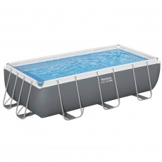 Basen ogrodowy stelażowy 404 x 201 x 100 cm 11w1 Bestway