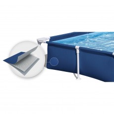 Basen prostokątny stelażowy 221 x 251 x 23 cm 16w1 Bestway 56401