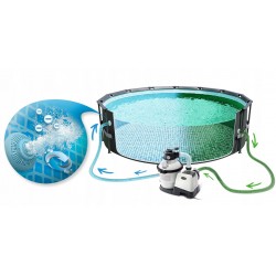 Pompa filtrująca piaskowa 10500 l/h INTEX 26648 + 50 kg piasku
