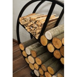 Stojak na drewno w formie koła CookKing Diego - średnica 100 cm