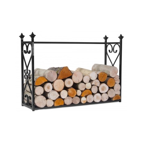 Stojak pokojowy na drewno do kominka CookKing Aldi 90 x 60 x 25 cm