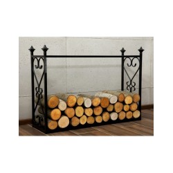Stojak pokojowy na drewno do kominka CookKing Aldi 90 x 60 x 25 cm