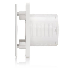 Wentylator do łazienki z białą obudową STERR BFS100-M do otworu 10 cm