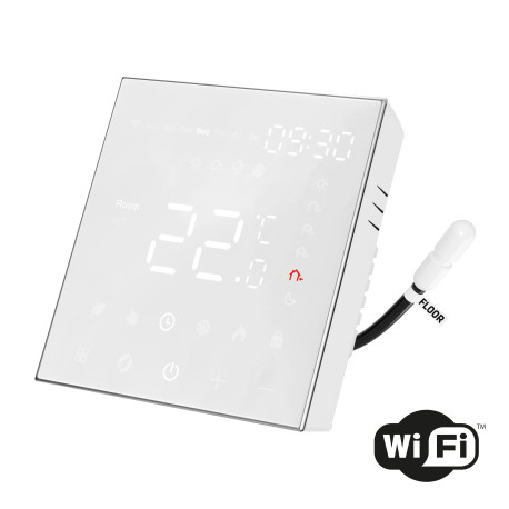 Regulator z programatorem do grzania elektrycznego Heat Decor HD-T400.W sterowany z Wi-Fi