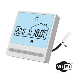 Regulator naścienny do ogrzewania elektrycznego sterowany przez Internet Heat Decor HD-T05.W