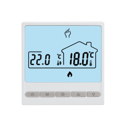 Regulator naścienny do ogrzewania elektrycznego sterowany przez Internet Heat Decor HD-T05.W