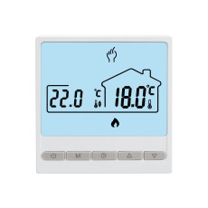 Regulator naścienny do ogrzewania elektrycznego sterowany przez Internet Heat Decor HD-T05.W