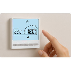 Regulator naścienny do ogrzewania elektrycznego sterowany przez Internet Heat Decor HD-T05.W