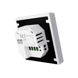 Regulator do ogrzewania elektrycznego z Wi-Fi i czarnym ekranem Heat Decor HD-T02.W