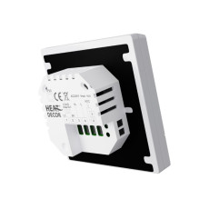 Regulator do ogrzewania elektrycznego z Wi-Fi i czarnym ekranem Heat Decor HD-T02.W